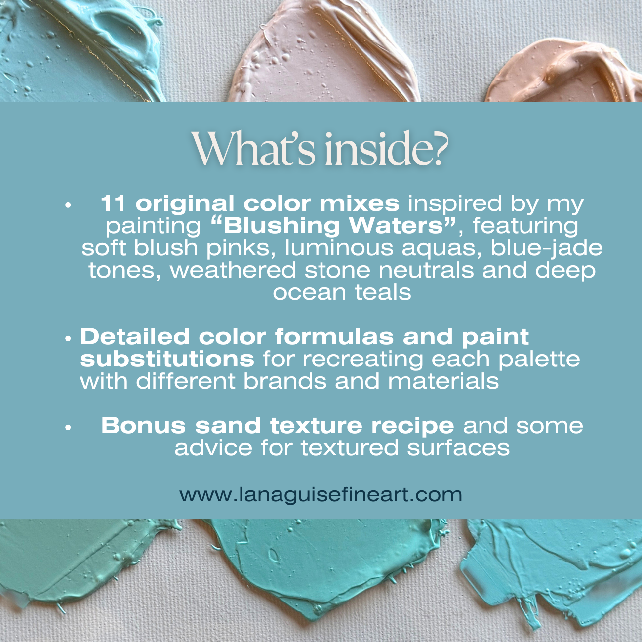 Blushing Waters Mixing Guide