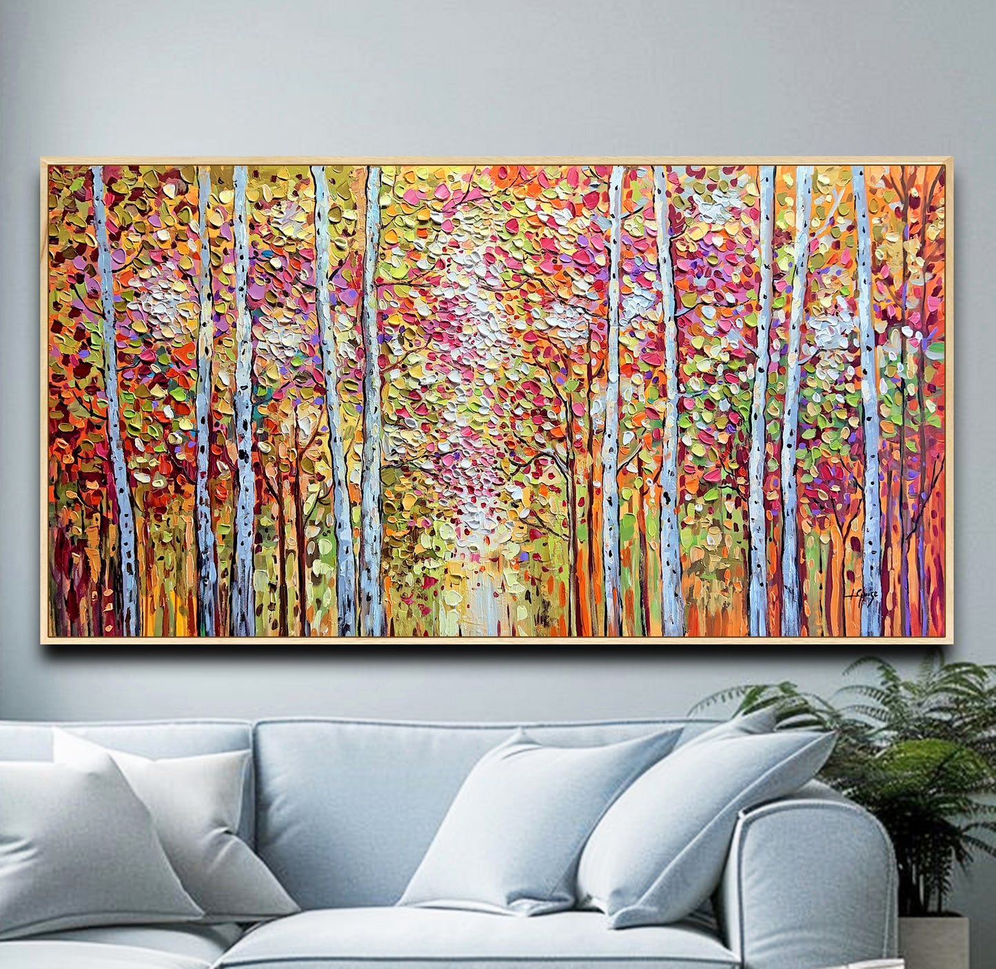 Golden Bloom Forest