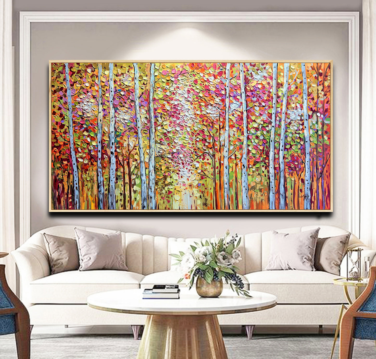 Golden Bloom Forest