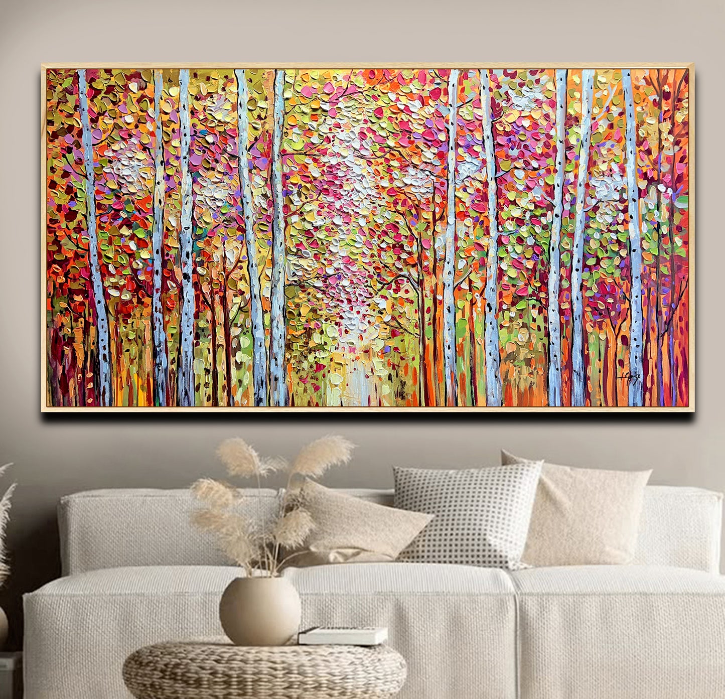 Golden Bloom Forest