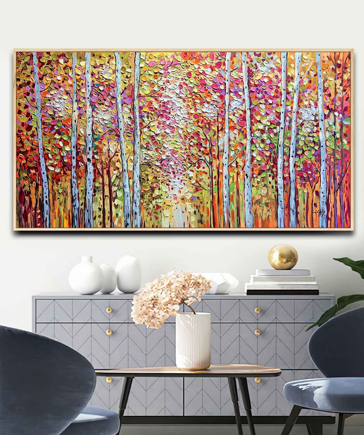 Golden Bloom Forest
