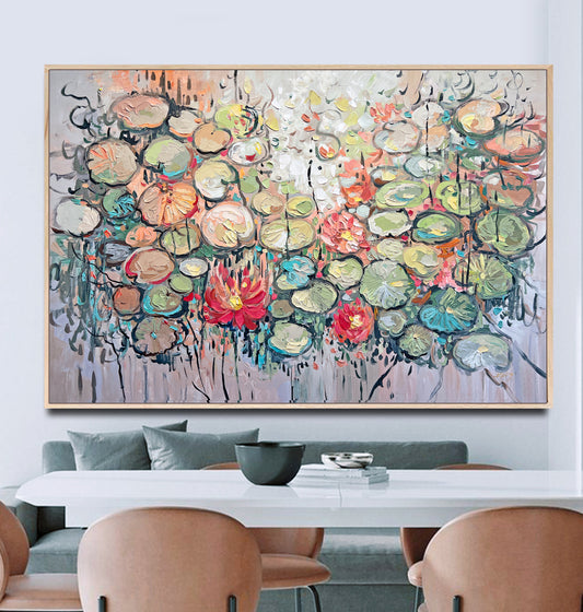 Sun Kissed Lotus Pond