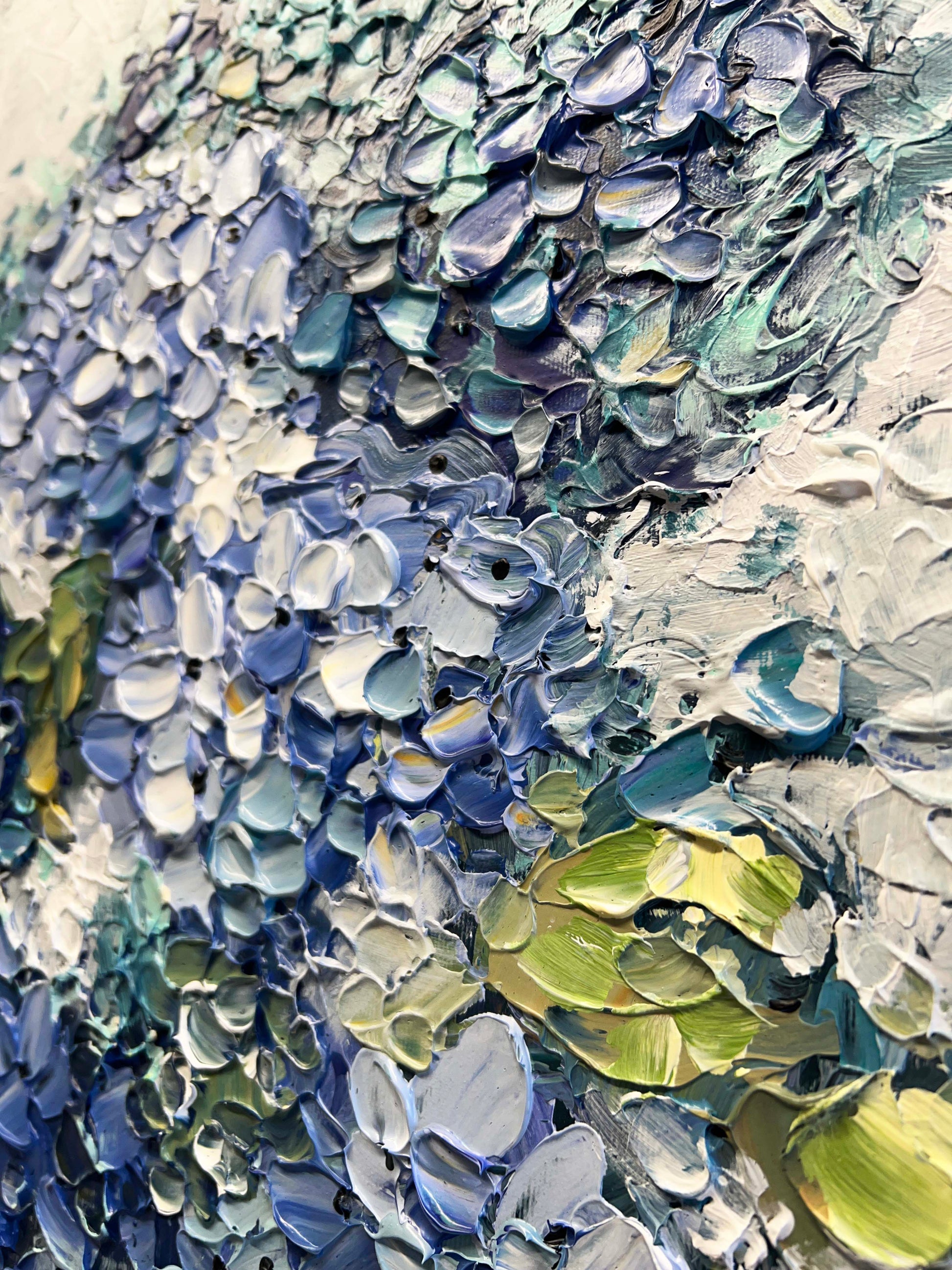 a close up of a piece of art