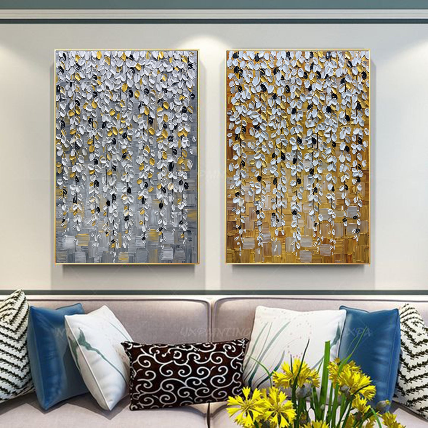 Gold Silver Cascade