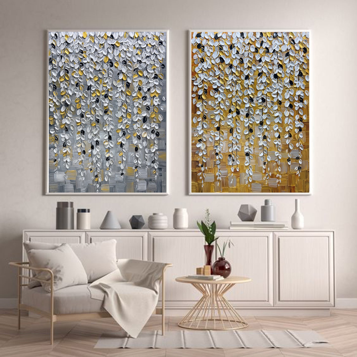 Gold Silver Cascade