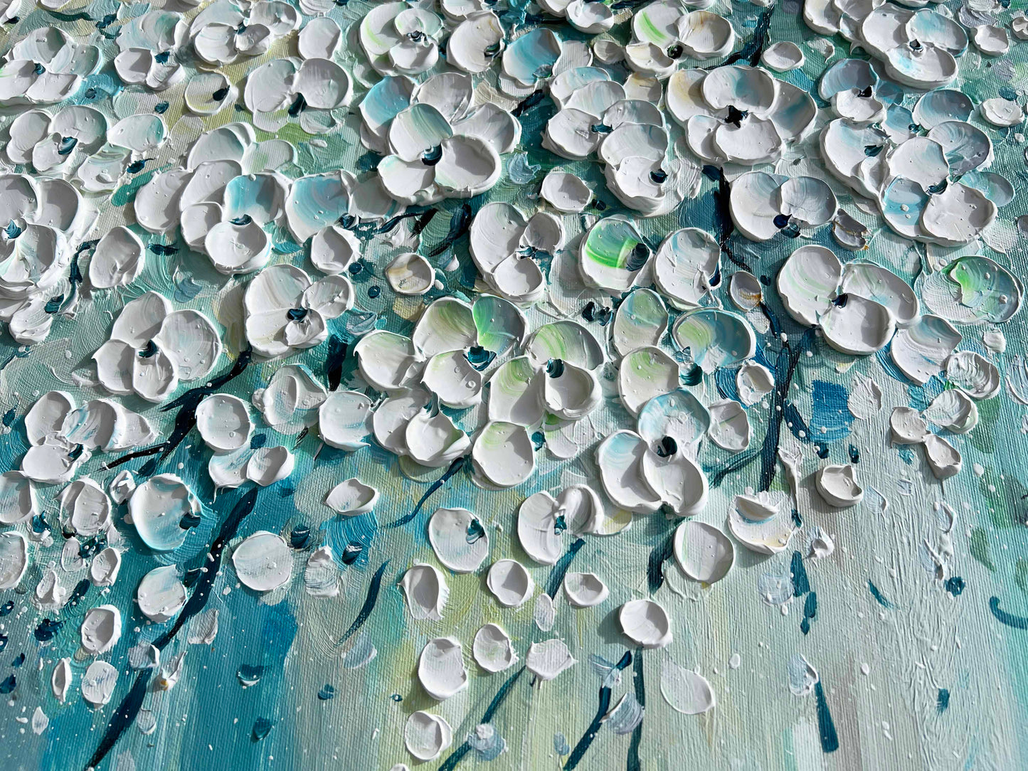 Cherry Blossoms Blue Sky