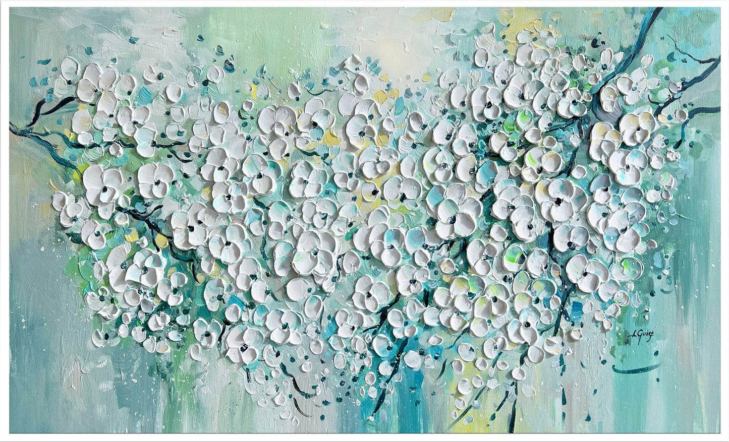 Cherry Blossoms Blue Sky