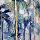 a painting of a group of palm trees