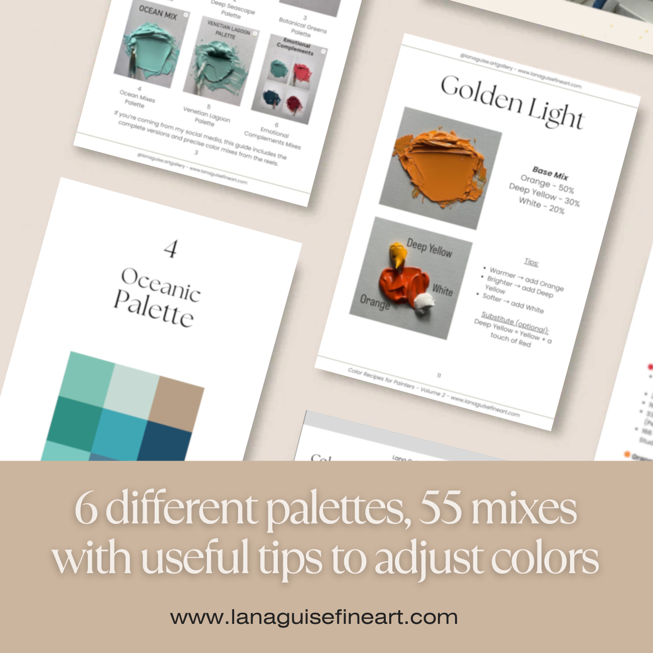 Color Recipes for Painters – Complete Palette Bundle