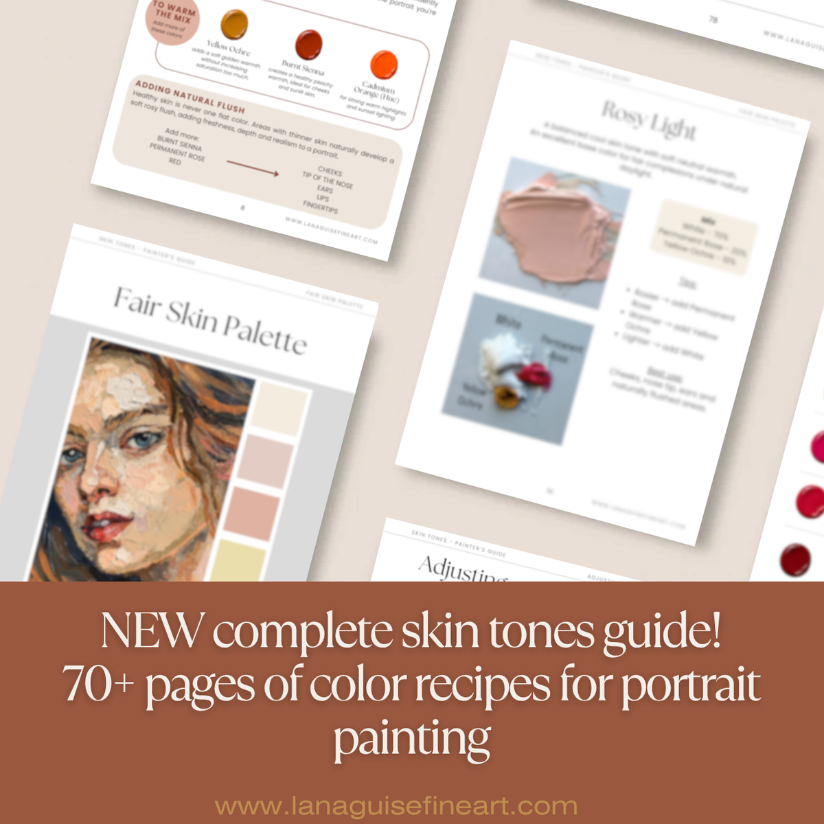 Skin Tones Painter’s Guide