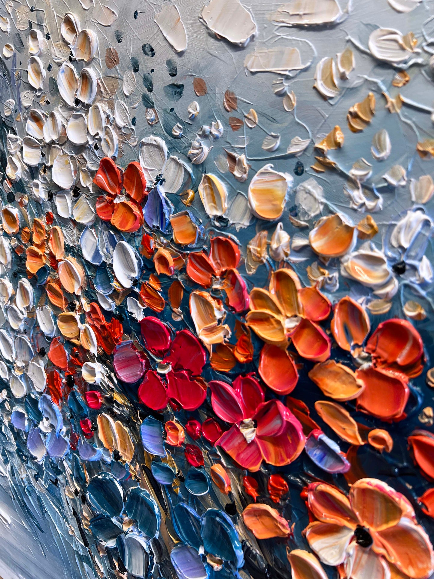 a close up of a wall with many drops of water on it