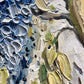 Blue Wisteria Tree Posta