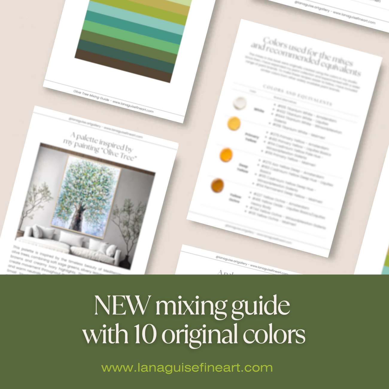 Olive Tree Palette Collection