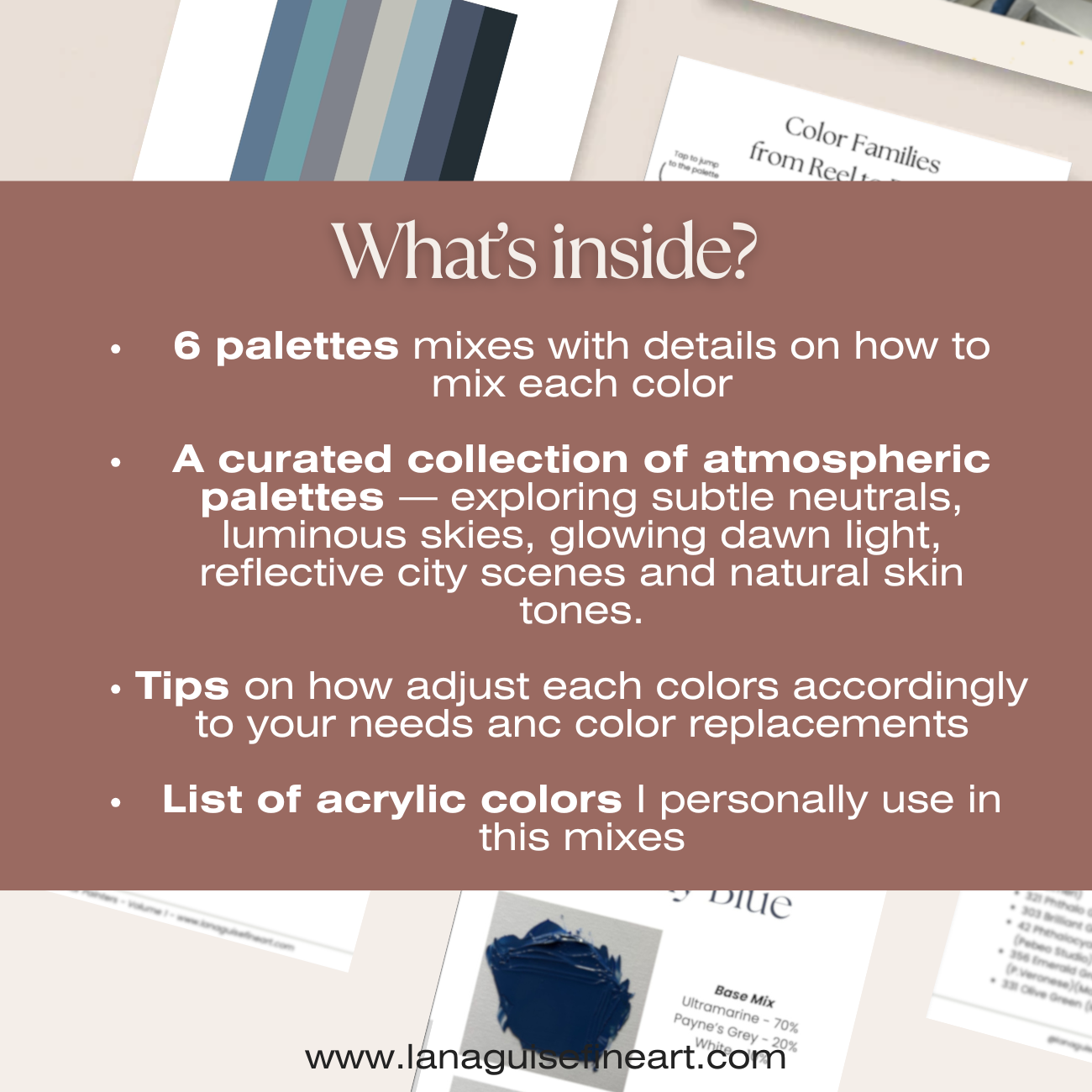 Color Recipes for Painters – Advanced Atmosphere Bundle