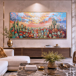 Desert Blooming Sunrise