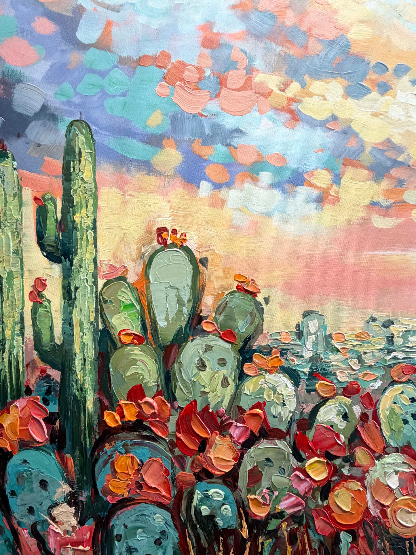 Desert Blooming Sunrise