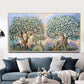 Lavender and Olive Trees