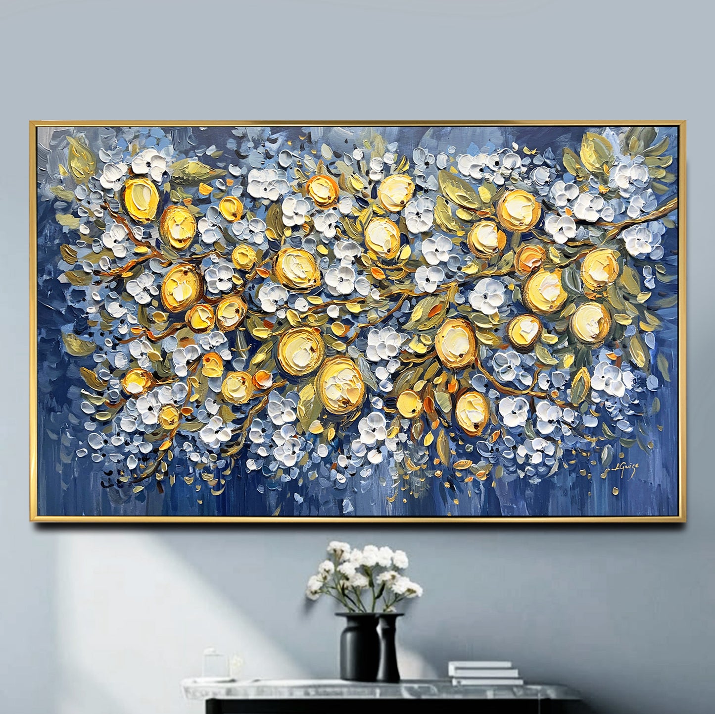 Lemon Branches in Bloom
