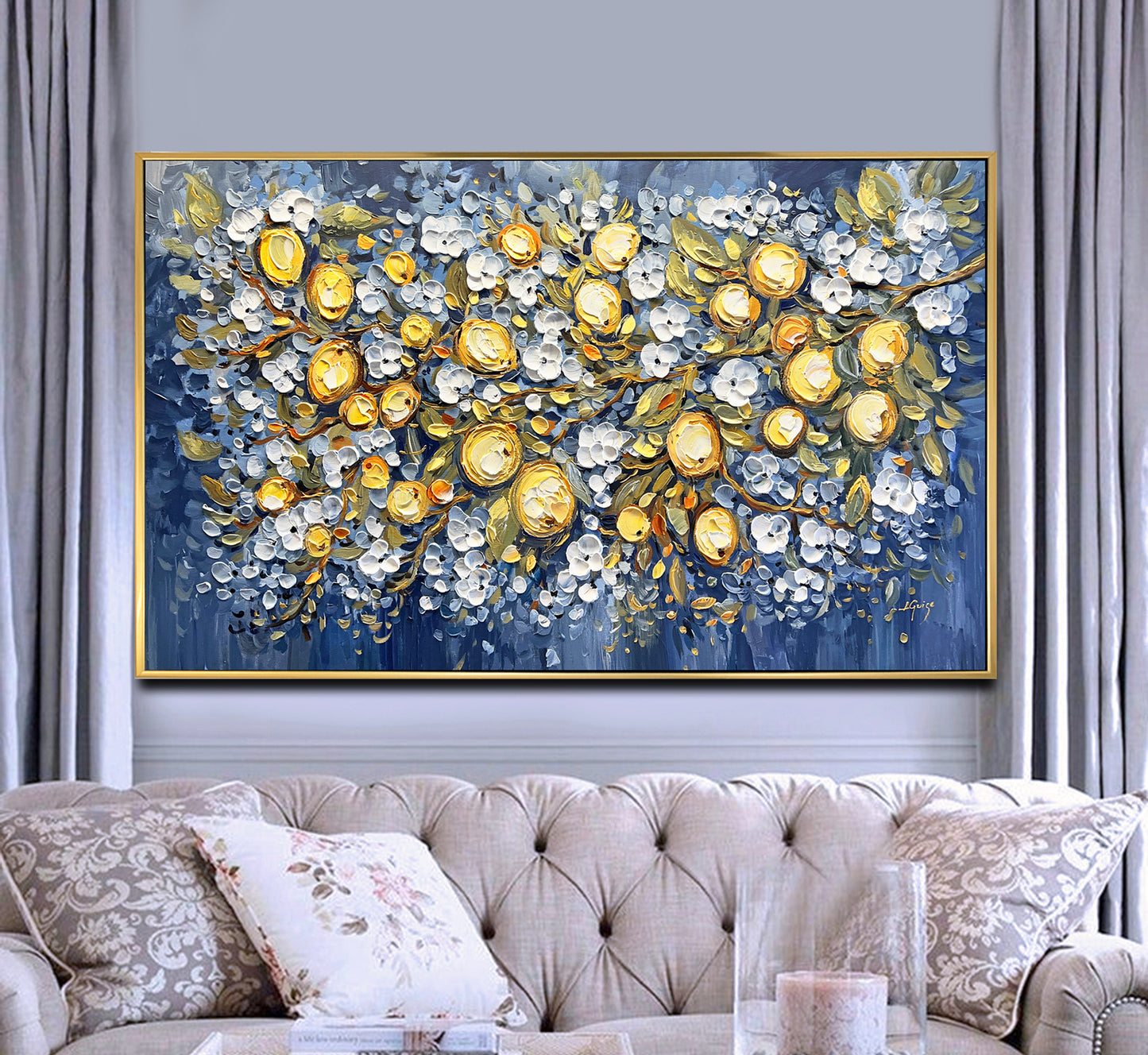 Lemon Branches in Bloom