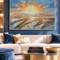 Radiant Gold Sunset