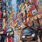 Rainy City Reflections