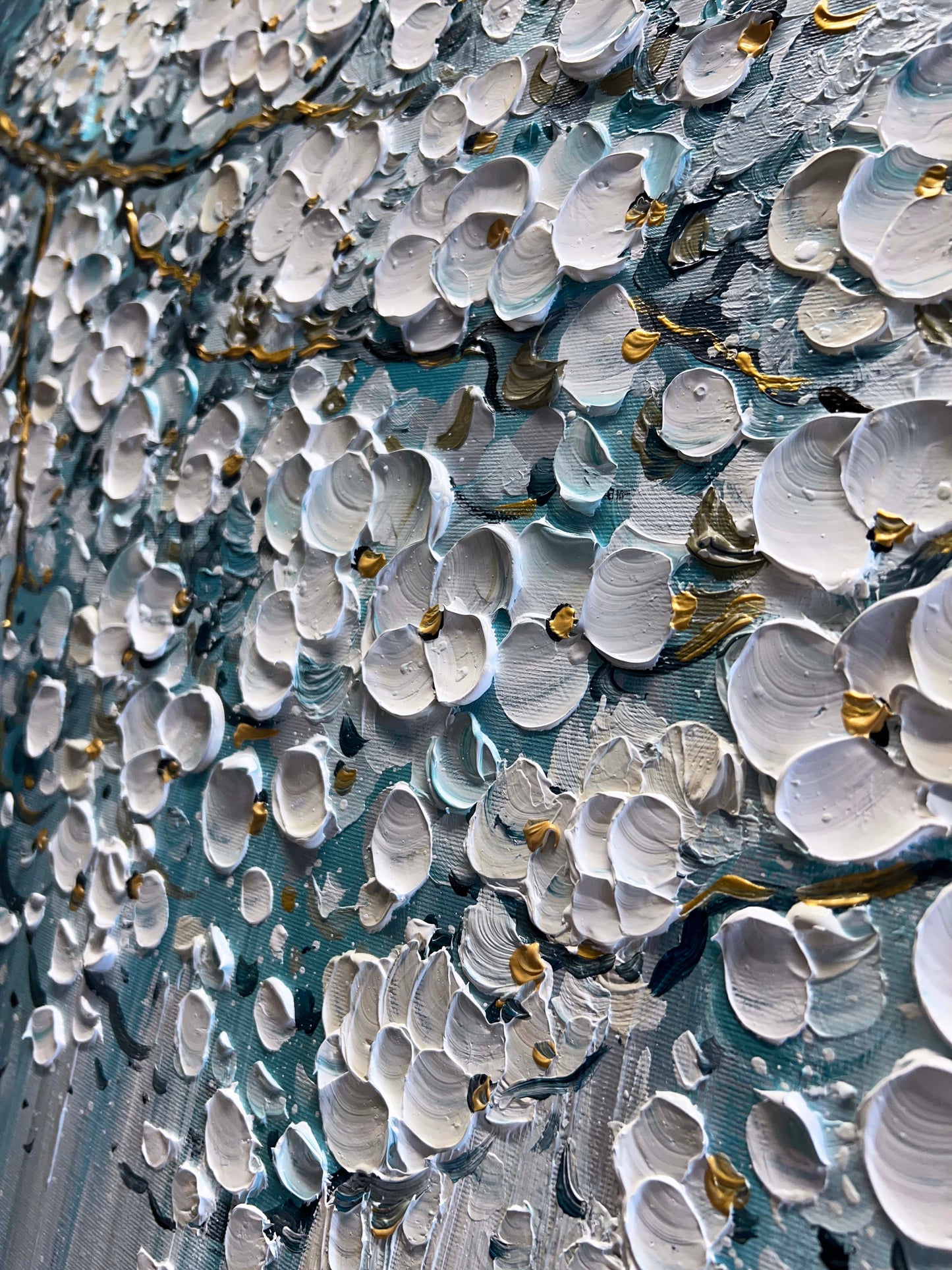 Blue Sakura Branches
