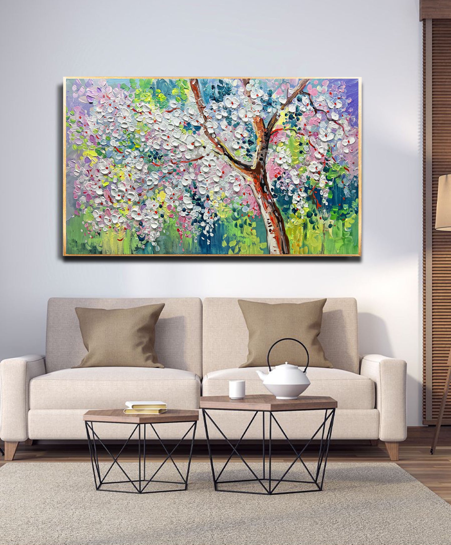 Sakura Blooming Landscape
